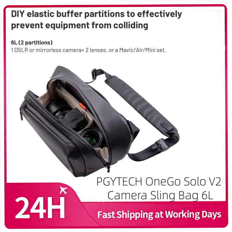 Photography Solo - กระเป๋าสะพายสำหรับกล้อง PGYTECH OneGo Solo V2 ความจุ