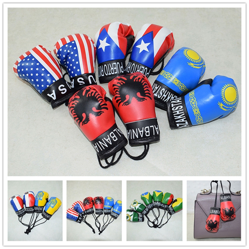 Photography Simulator - 10ซม.ทารกแรกเกิดการถ่ายภาพ Props การจำลอง Mini Boxing ถุงมือมวยธงถุงมือสำหรับทารกถ่ายภาพวางตกแต่ง