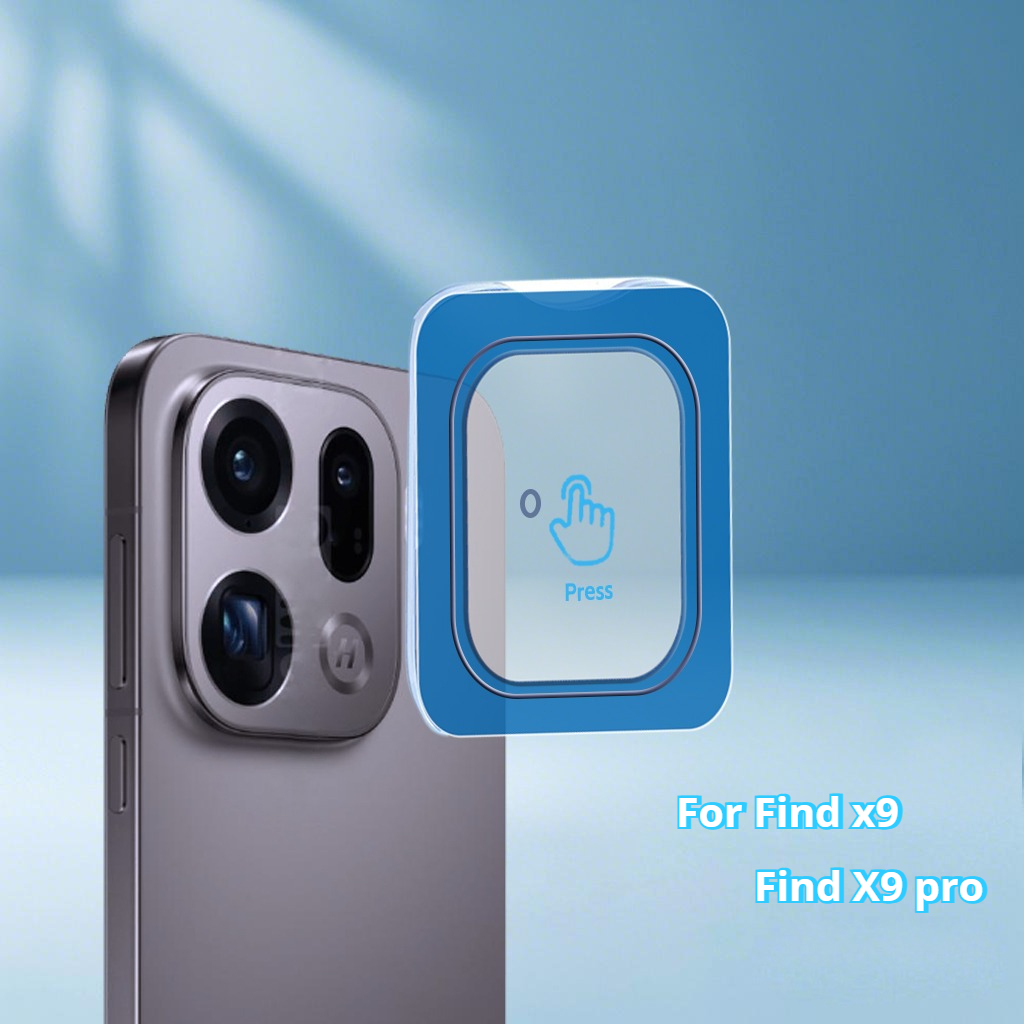 Photography Kit Oppo Find X9 Pro - ฟิล์มกระจกนิรภัยป้องกันเลนส์กล้องหลัง 3 มิติ สำหรับ OPPO Find