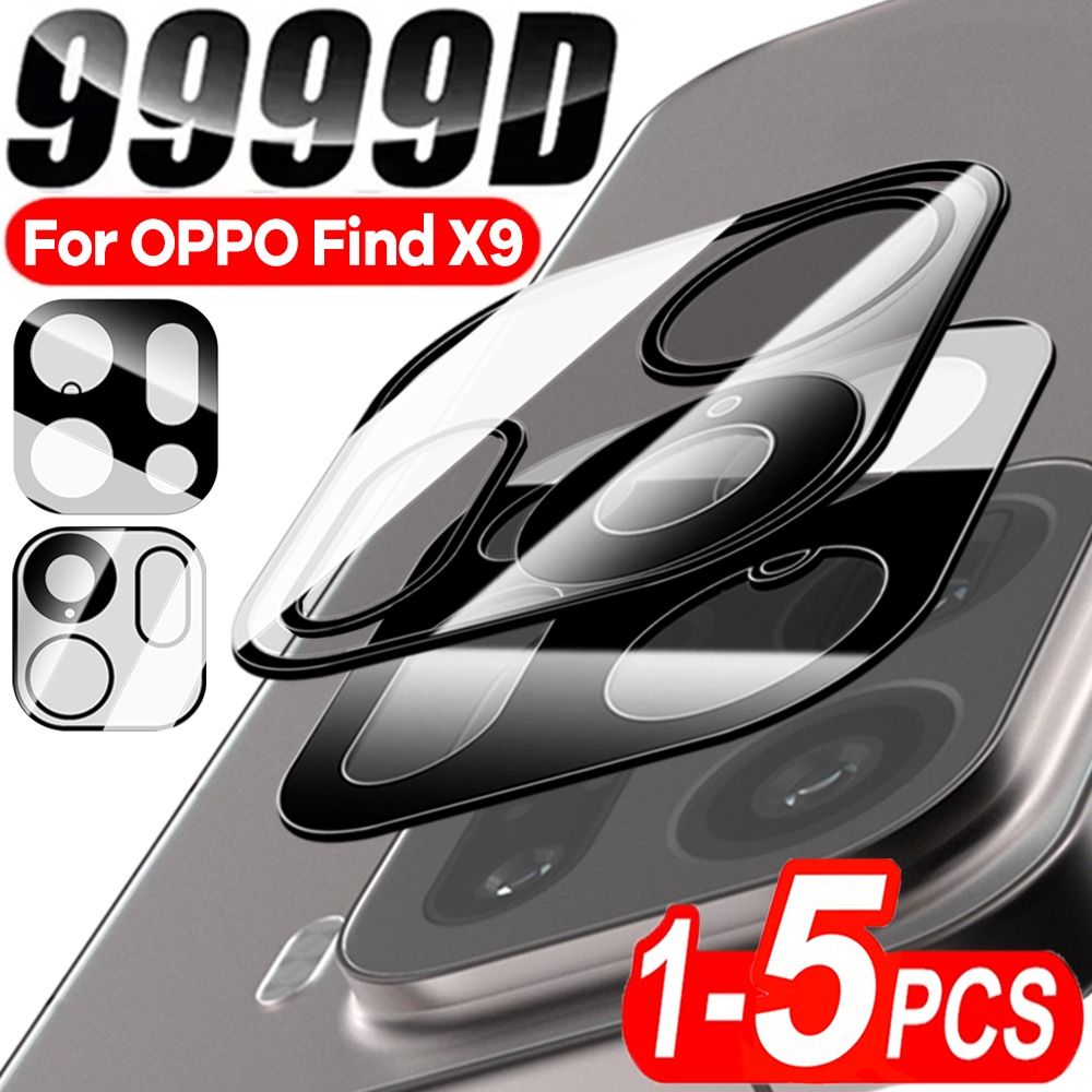 Photography Kit Oppo Find X9 Pro - 1-5PCS ฝาครอบเลนส์กระจกนิรภัยสำหรับออปโป้ ไฟนด์ X9/X9 โปร 3D