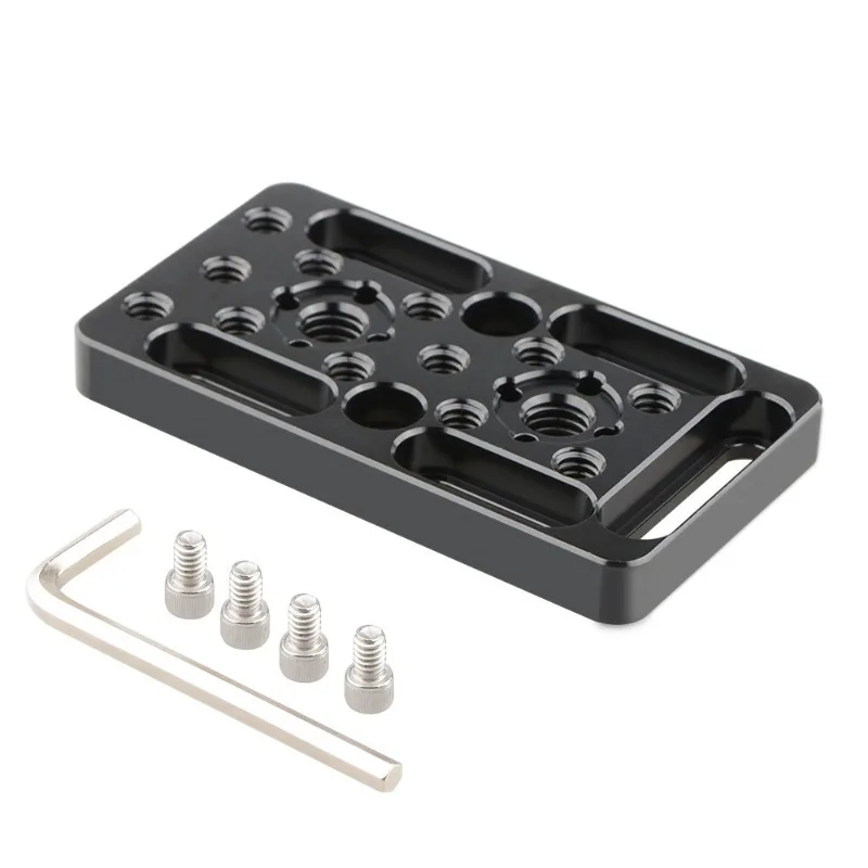 แผ่นยึดกล้อง/แผ่นฐานสำหรับติดต - Camera Cage Baseplate บทวิจารณ์และราคา