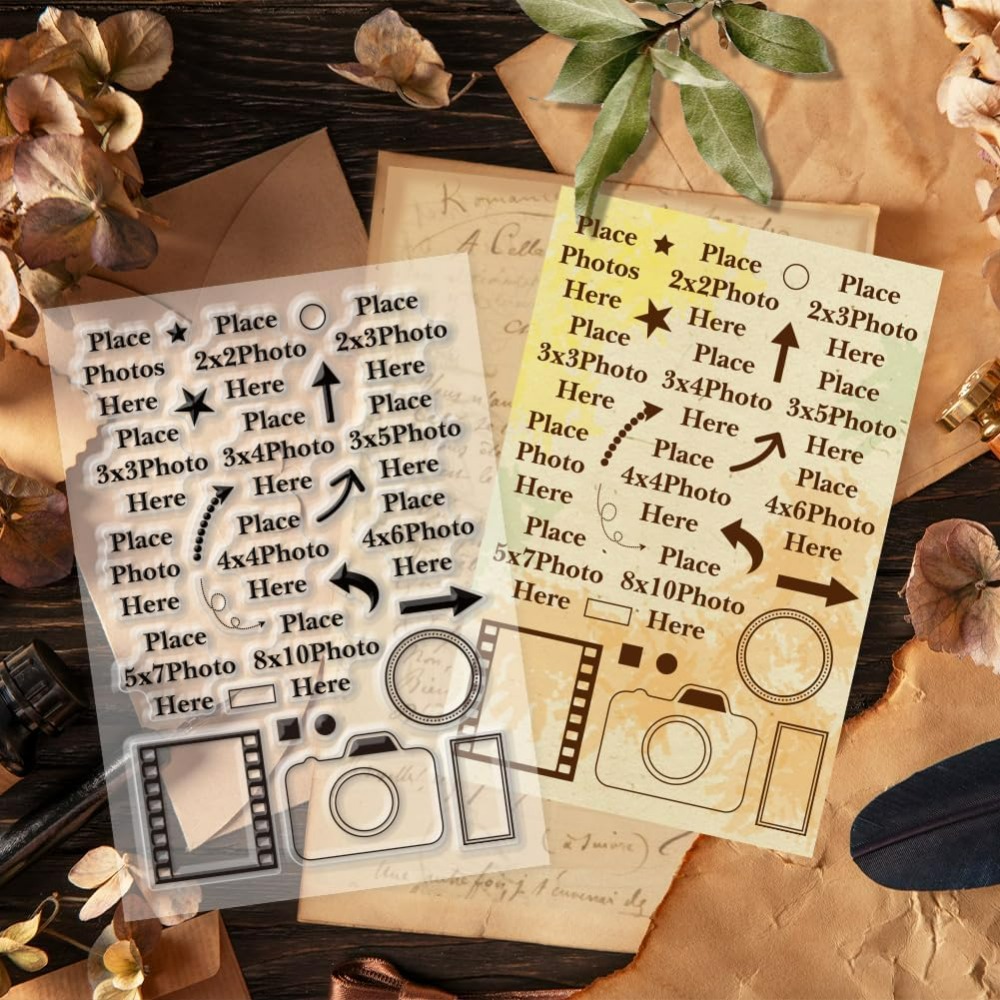 วางภาพที่นี่ ล้างแสตมป์ ลูกศร  - Photography Object บทวิจารณ์และราคา