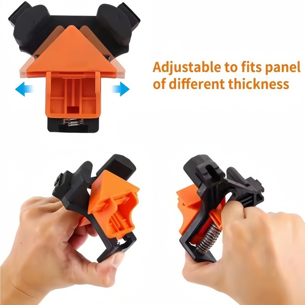 4 ชิ้น 90 °   คลิปหนีบมุมฉาก ค - Photography Object บทวิจารณ์และราคา