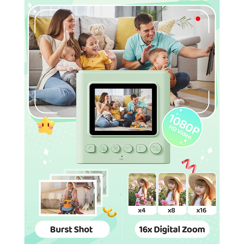 กล้องดิจิตอลพกพา 1080P พิมพ์ภา - Photography Nature Images บทวิจารณ์และราคา