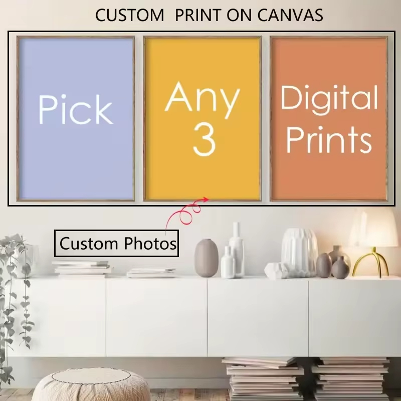 โปสเตอร์ผ้าใบแบบกำหนดเอง 3 ชิ้ - Photography Object บทวิจารณ์และราคา
