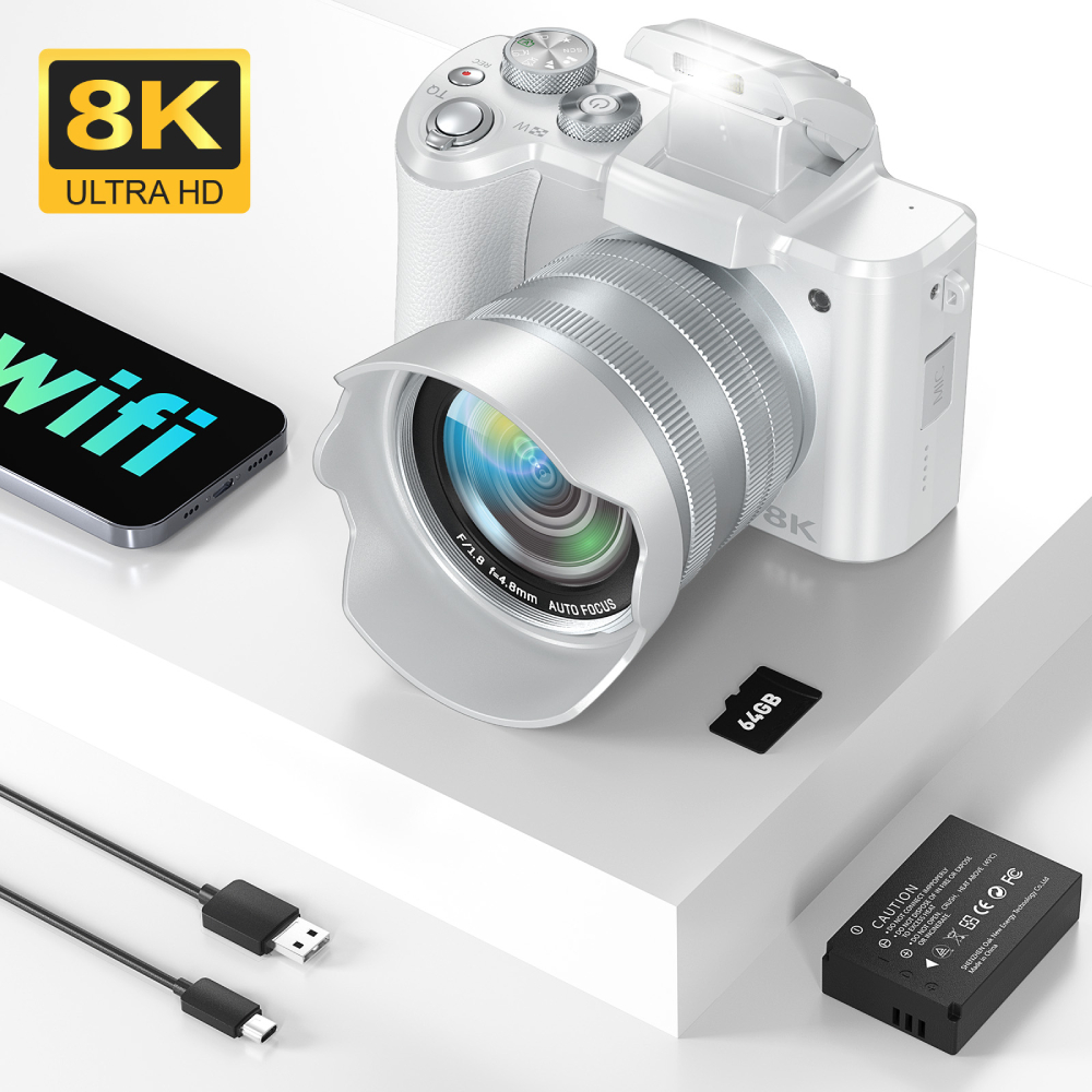 กล้องดิจิตอล 8K สําหรับการถ่าย - Photography Nature Images บทวิจารณ์และราคา