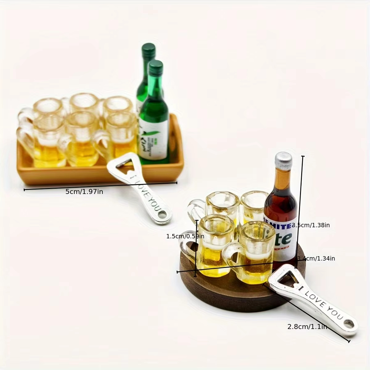 โมเดลแก้วเบียร์ขนาด 1:6/1:12 ส - Photography Product บทวิจารณ์และราคา