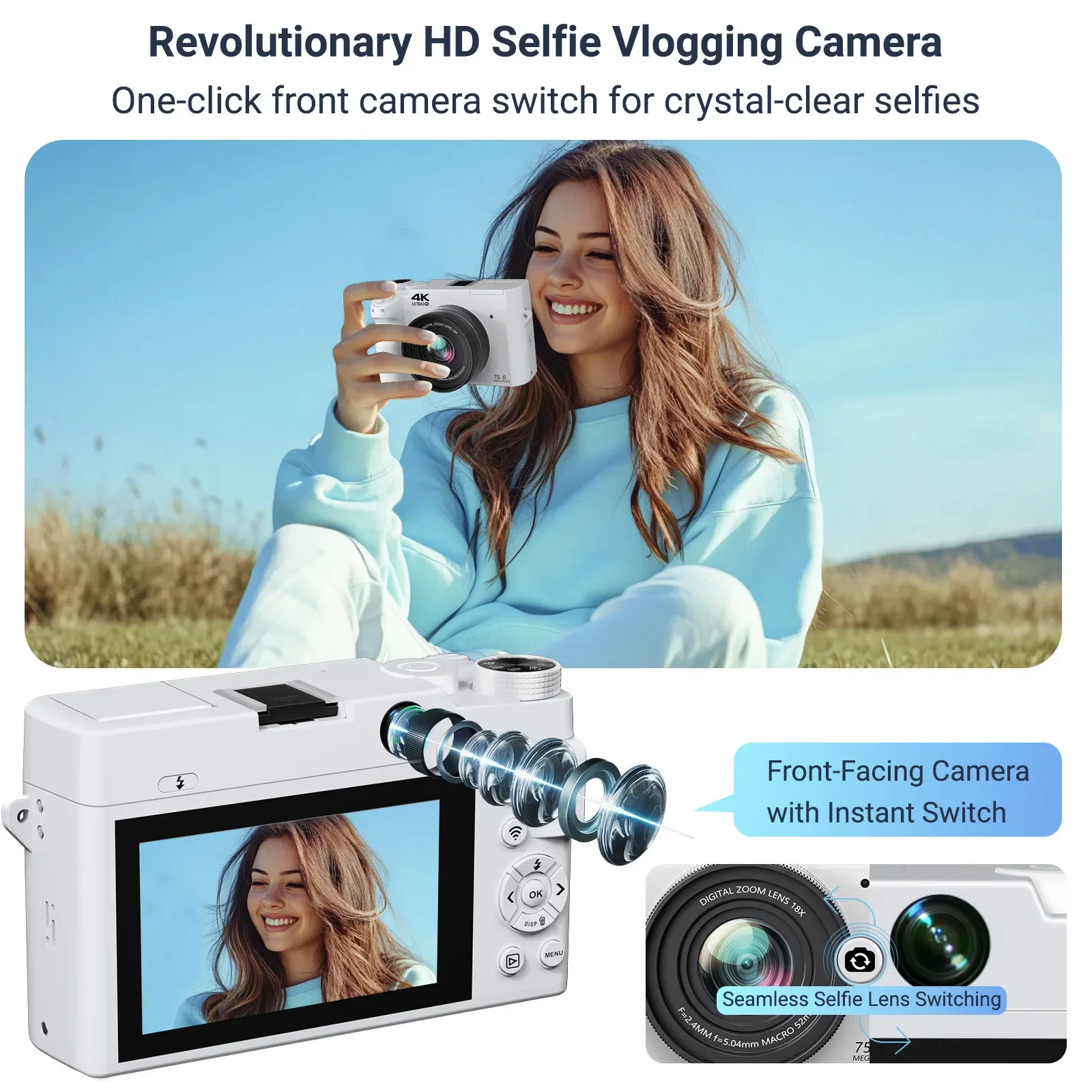 กล้องวิดีโอ 4K HD ดิจิตอล กล้อ - Photography Nature Images บทวิจารณ์และราคา