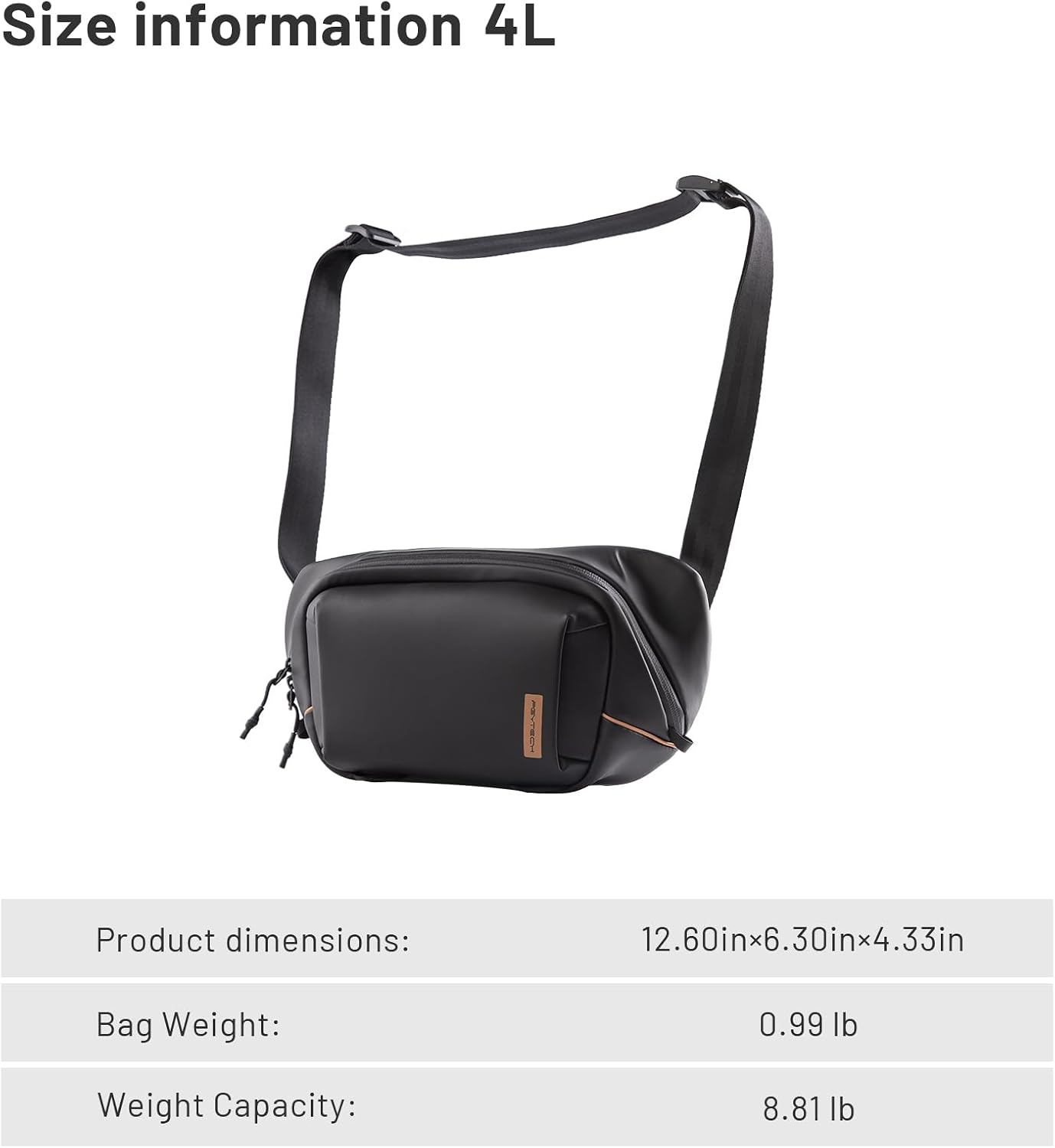 กระเป๋าสะพายกล้อง PGYTECH 4L เ - Photography Solo บทวิจารณ์และราคา